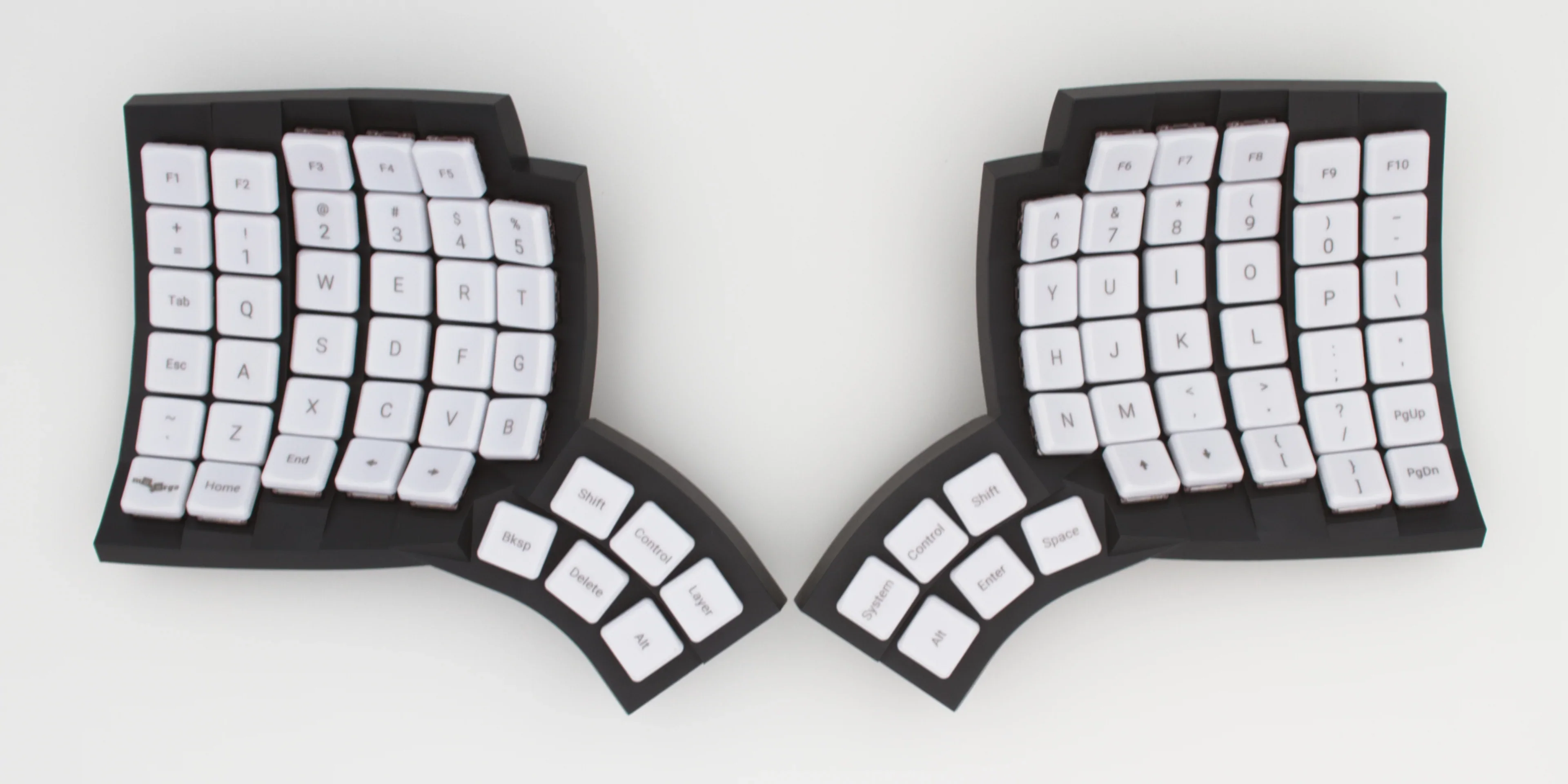 [SOLDERING REQUIRED] Glove80 Ergonomic Keyboard Revision 2 with Travel Case (Switches Not Soldered) - Image 5