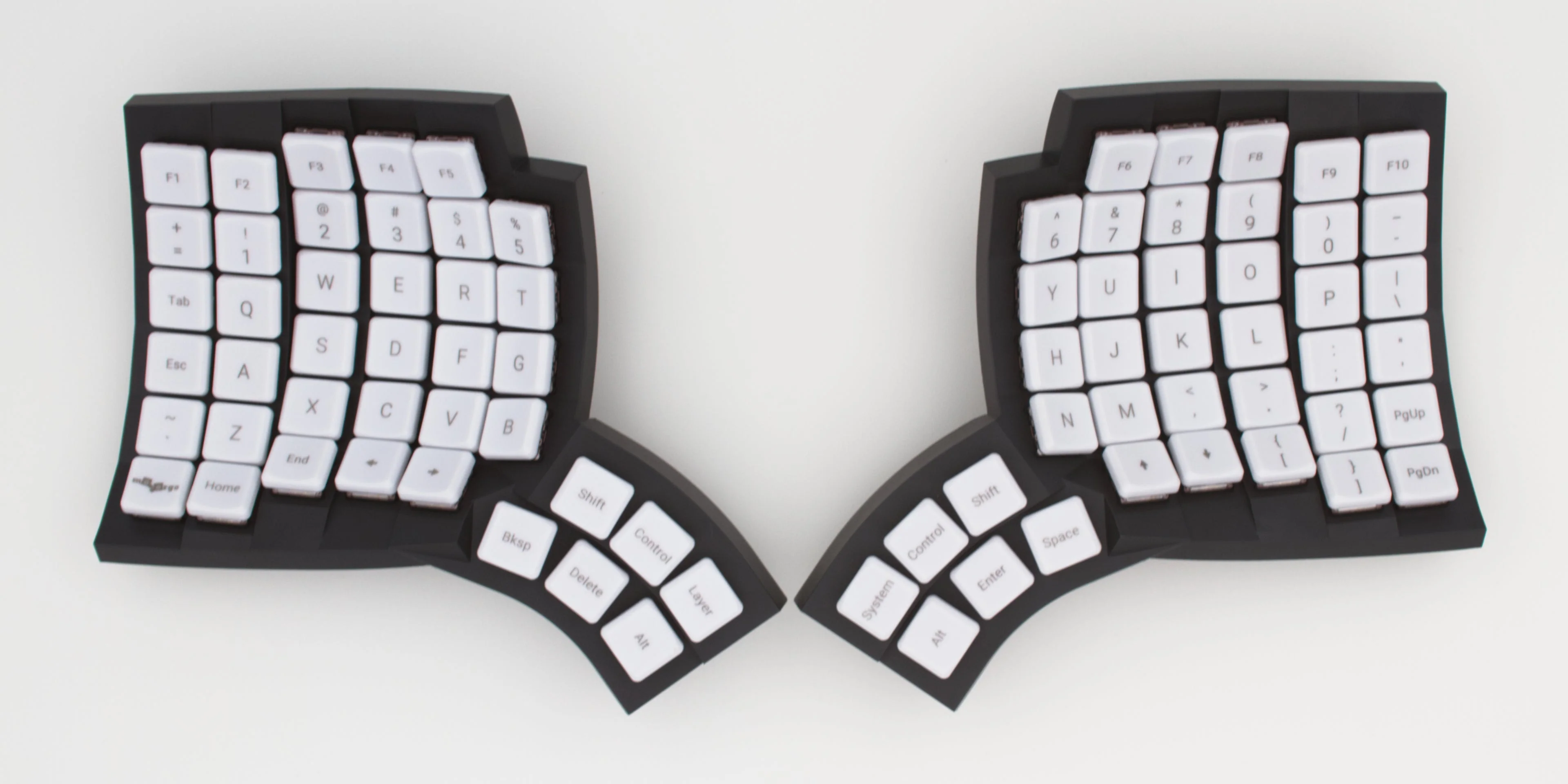 Glove80 Ergonomic Keyboard Revision 2 with Silent Switches & Travel Case - Image 6