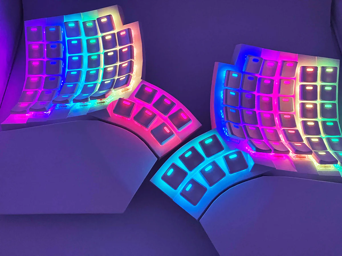 [Ships from USA] Double-shot PBT/PC MCC and MBK Convex 1U 96-pack Keycap Set - Image 4